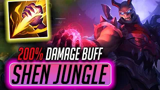 WILD RIFT SHEN JUNGLE HUGE BUFF ON THE NEW PATCH - HOW TO PLAY SHEN JUNGLE