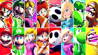 Mario Strikers Battle League - All Characters (Daisy & Shy Guy Included)