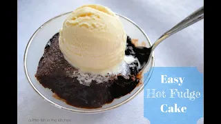 Easy Hot Fudge Cake