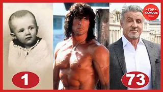 Sylvester Stallone Transformation ⭐ From A Child With Lisp To Hollywood  Action Star
