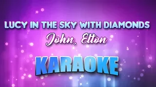 John, Elton - Lucy In The Sky With Diamonds (Karaoke & Lyrics)