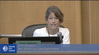 Seattle City Council 7/19/22