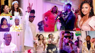 IGP, McBrown, Tracey Boakye, Agyemang Badu, Fameye, Kinaata storm Akwaboah's wedding reception