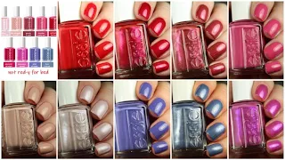 Essie Not Red-y for Bed Collection | Live Swatch