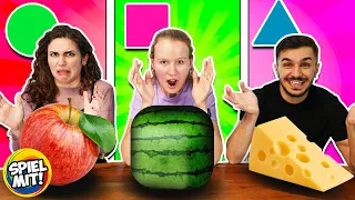 GEOMETRISCHE FOOD CHALLENGE! Eine quadratische Wassermelone?