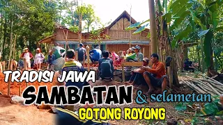 sambatan || gotong royong ( tradisi jawa )