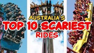 Top 10 SCARIEST rides in Australia | 2022