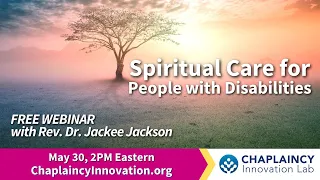 Spiritual Care for People with Disabilities
