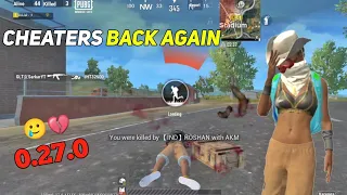 CHEATERS ALSO BACK 🥲💔 IN NEW UPDATE 0.27.0  - PUBG MOBILE LITE