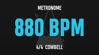 880 BPM 4/4 - Best Metronome (Cowbell)