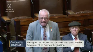 Deputy Mattie McGrath- speech from 30 Apr