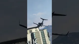 GTA Landing A Plane On The Maze Bank Tower!
