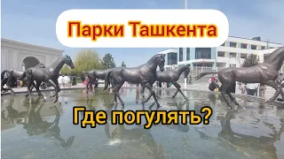 Uzbekistan🥰Tashkent😎Ашхабад🌝парк в Ташкенте🌹Весной🌷2024