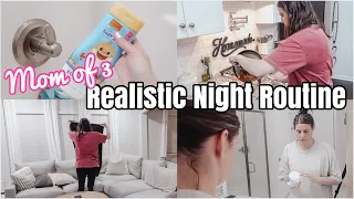 REALISTIC MOM NIGHT TIME ROUTINE 2022 | SOLO MOM NIGHT TIME ROUTINE | MOM OF 3