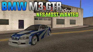 BMW M3 GTR de NFS Most Wanted | GTA San Andreas Mods