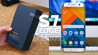 Samsung Galaxy S7 edge Unboxing and First Impressions