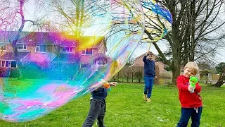 Uncle Bubble Mega Loop Kit & Indy Bubble Guns #ad