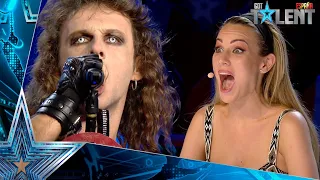 WOW! "Amanecer", de Edurne, en versión HEAVY METAL| Audiciones 10 | Got Talent España 2021