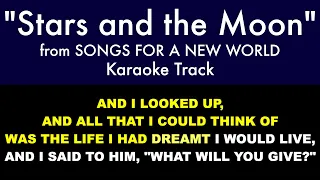 "Stars and the Moon" from Songs for a New World - Karaoke Track with Lyrics on Screen