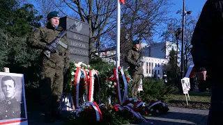 Wojewódzkie obchody Narodowego Dnia Pamięci Żołnierzy Wyklętych (01.03.2022)
