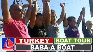 Анимация в Турции, Аланья / Яхта тур - Турецкий танец Халай / BABA BOAT