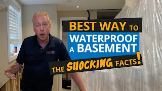 Best Way To Waterproof A Basement | Corrugated Drainage Pipe Installation