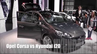 Opel Corsa 2015 vs Hyundai i20 2015