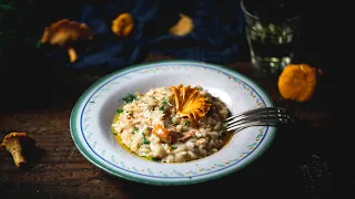 Chanterelle Mushroom Risotto Recipe