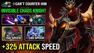Even Hard Counter Can't Stop Him +325 Attack Speed Pirate Hat & Silver Edge Chaos Knight Dota 2