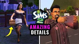 More AMAZING The Sims 2 Details You Might've Missed