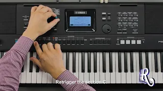 Tutorial video 07  Using GROOVE CREATOR Yamaha Portable Keyboard PSR E473 PSR EW425