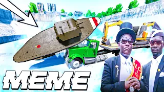 DANCE COFFIN ON FUNERAL MEME COMPILATION #10 | ASTRONOMIA SONG | BeamNG Drive | Derby part 3