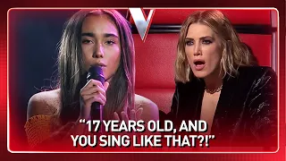 17-year old 'LADY BOSS' blows The Voice coaches away with MATURE VOICE | #Journey 151