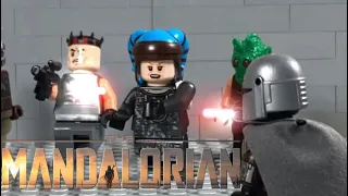 Mandalorian Season 3 | The Mandalorian Kills Pirates on Nevarro Lego Stop Motion Recreation