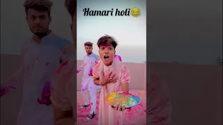 HAPPY HOLI AP SABHI KO❤️🔥🙏🏻 /  @chotanawab @cute.shivani.05 @Rajeshmahawar26 @himanshmahawar