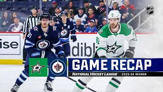 Stars @ Jets 11/11 | NHL Highlights 2023