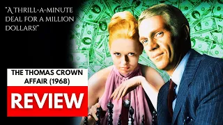 CLASSIC FILM REVIEW: The Thomas Crown Affair (1968) Steve McQueen, Faye Dunaway