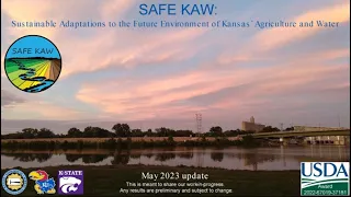 SAFE KAW – Water Quality Dynamics in the Kansas River (May 2023 update)