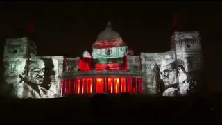 Projection Mapping Show in Victoria Memorial.