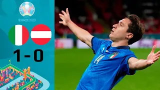 Italien - Österreich 1-0 Resumen y Tore | EURO 2020