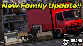 The BEST FAMILY UPDATE in Grand RP!! | Things are About to Get Real...