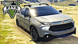 FUGA DA POLICIA de Fiat Toro - GRAND THEFT AUTO V - GTA V MODS