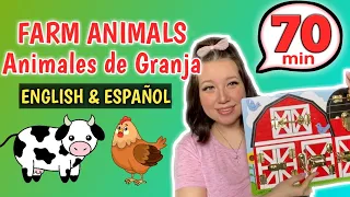 Toddler Learning Video- Learn Farm Animals & Sounds | Aprende Animales de Granja y Sonidos