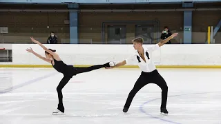 Анастасия Костюк - Андрей Рудь, КП (1спортивный), Призы Мозер-Тим, 2 ноября 2020