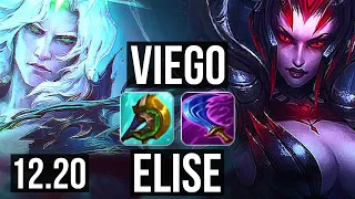 VIEGO vs ELISE (JNG) | 8/0/7, 69% winrate, Legendary | KR Master | 12.20