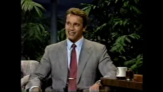 Arnold Schwarzenegger on the Tonight Show (1990)