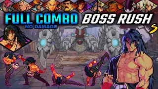 Boss Rush Full Combo Shiva - Streets of Rage 4 V8