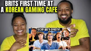 🇬🇧🇰🇷 British Highschoolers go to a Korean Gaming Cafe for the first time!! (American Couple Reacts)