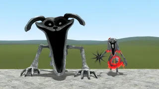 NEW GREY CATDOG AND NEW MISS DELIGHT OF POPPY PLAYTIME CHAPTER 3 In Garry' Mod !