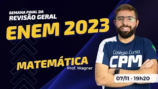 REVISÃO GERAL - ENEM 2023 - DIA 11 - MATEMÁTICA